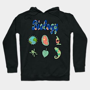 BIOLOGY STICKERS Hoodie